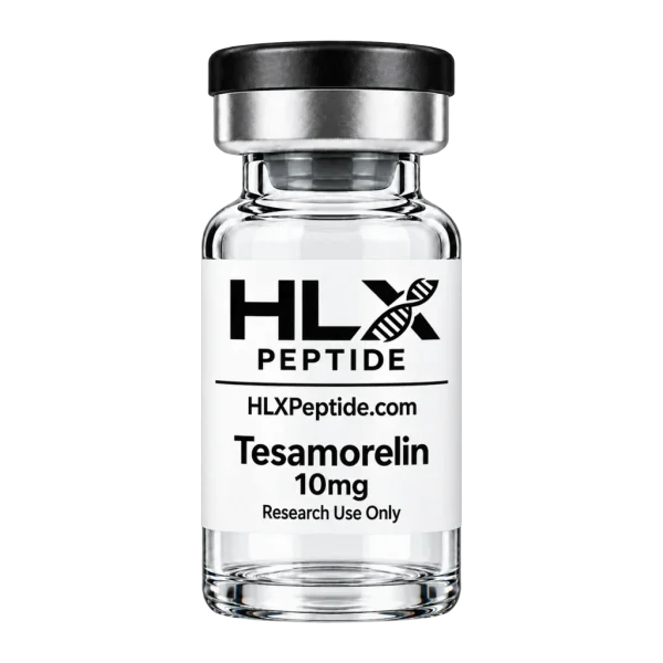 Tesamorelin 10mg research peptide vial
